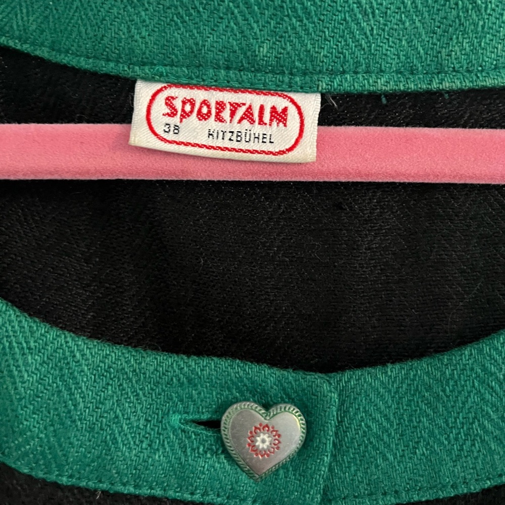 Sportalm Square-Neck Dress With Heart Buttons - image 4